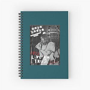 maya hawke punk poster  Spiral Notebook