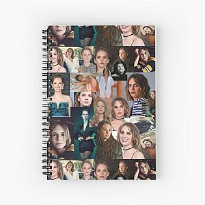 Maya Hawke Abstract Collage Spiral Notebook