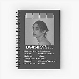 Blush Maya Hawke Spiral Notebook