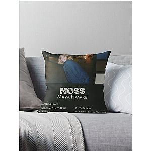 Moss Maya Hawke Throw Pillow