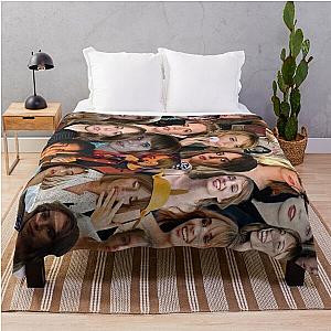 Maya Hawke Photo Collage Throw Blanket