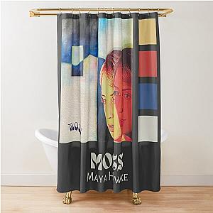 Moss Maya Hawke Shower Curtain