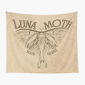 LUNA MOTH - MAYA HAWKE SONG ART Tapestry