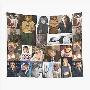 Maya Hawke Square Collage Art Tapestry