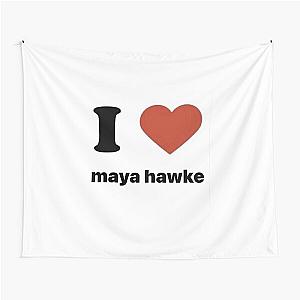 Maya Hawke Poster - I heart Maya Hawke Tapestry