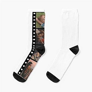 Mens Womens Dustin Henderson Maya Hawke Gifts Movie Fan Socks