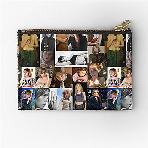 Maya Hawke Square Collage Art Zipper Pouch