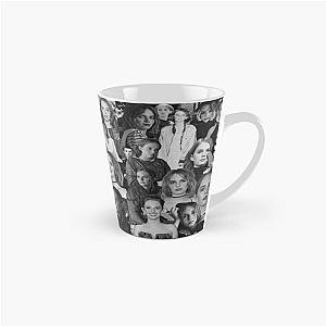 Maya Hawke Abstract Collage Art - Black and White Aesthetics Tall Mug