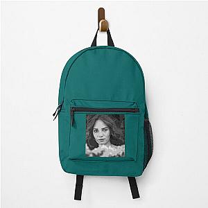 Maya Hawke Black -amp- White Pop Art Portrait Painting   Backpack