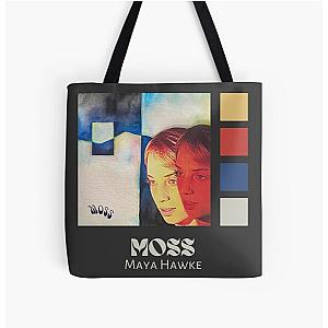 Moss Maya Hawke All Over Print Tote Bag