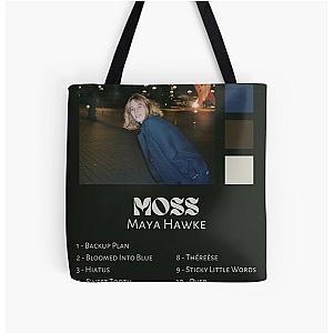 Moss Maya Hawke All Over Print Tote Bag