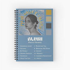 Blush Maya Hawke Spiral Notebook