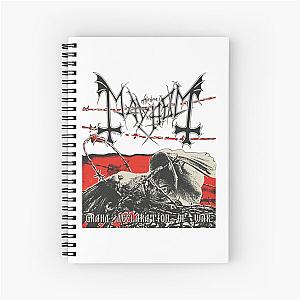 Art Of Gaming<<Mayhem band Mayhem band Mayhem band, Mayhem band Mayhem band Mayhem band Spiral Notebook