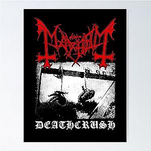 Mayhem Deathcrush Euronymous Dead Varg Poster