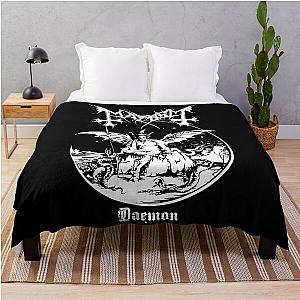 Mayhem - Norway Band - Original Logo - Fanart - Daemon Album Cover Throw Blanket