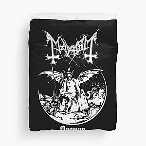 Mayhem - Norway Band - Original Logo - Fanart - Daemon Album Cover Duvet Cover