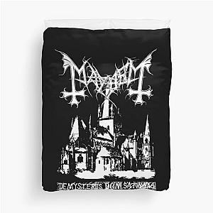 Mayhem - Norway Band - Original Logo - Fanart - De Mysteriis Dom Sathanas Duvet Cover