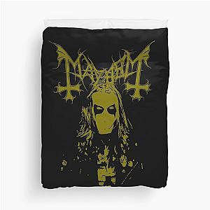 Mayhem - Norway Band - Original Logo - Fanart In Memory of Per Yngve Ohlin - aka Dead Duvet Cover