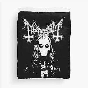 Mayhem - Norway Band - Original Logo - Fanart In Memory of Per Yngve Ohlin - aka Dead Duvet Cover