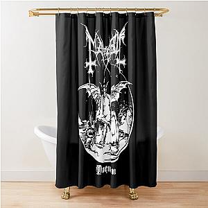 Mayhem - Norway Band - Original Logo - Fanart - Daemon Album Cover Shower Curtain