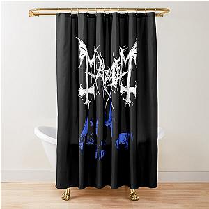 Mayhem - Norway Band - Original Logo - Fanart - De Mysteriis Dom Sathanas  Shower Curtain