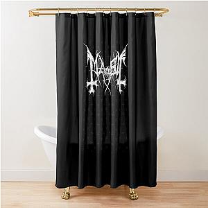 Mayhem Norway Band Original Logo Fanart  Shower Curtain