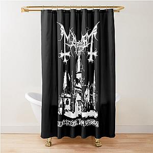 Mayhem - Norway Band - Original Logo - Fanart - De Mysteriis Dom Sathanas Shower Curtain