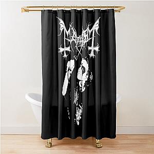 Mayhem - Norway Band - Original Logo - Fanart In Memory of Per Yngve Ohlin - Dead Shower Curtain