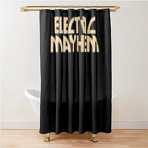 Electric Mayhem Shower Curtain