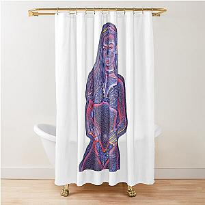 Ivory Mayhem Shower Curtain