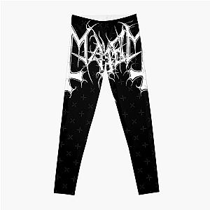 Mayhem Norway Band Original Logo Fanart  Leggings