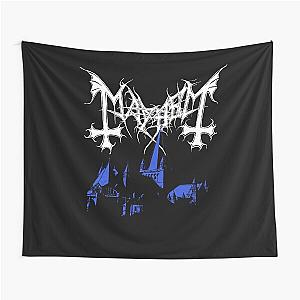 Mayhem - Norway Band - Original Logo - Fanart - De Mysteriis Dom Sathanas Tapestry