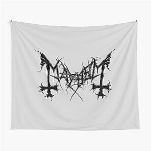 Mayhem - Norway Band - Original Logo - Fanart - Black Edition Tapestry