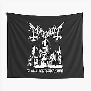 Mayhem - Norway Band - Original Logo - Fanart - De Mysteriis Dom Sathanas Tapestry