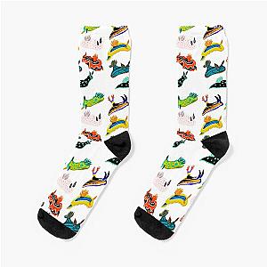 Nudibranch mayhem! Socks