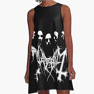 Mayhem - Norway Band - Original Logo - Fanart  A-Line Dress