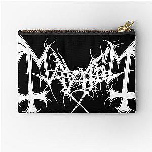 Mayhem - Norway Band - Original Logo - Fanart  Zipper Pouch