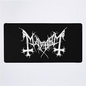 Mayhem - Norway Band - Original Logo - Fanart  Desk Mat