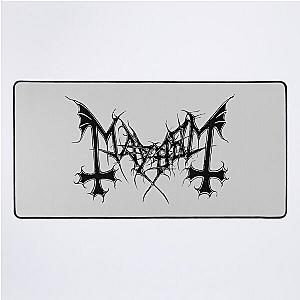 Mayhem - Norway Band - Original Logo - Fanart - Black Edition Desk Mat