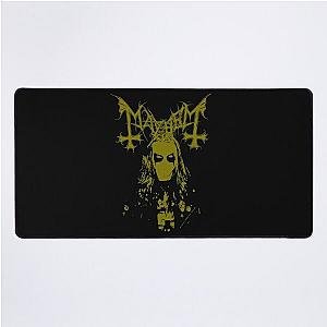 Mayhem - Norway Band - Original Logo - Fanart In Memory of Per Yngve Ohlin - aka Dead Desk Mat