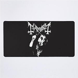 Mayhem Norway Band Original Logo Fanart In Memory of Per Yngve Ohlin Dead Desk Mat