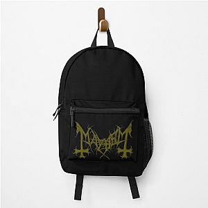 Mayhem - Norway Band - Original Logo - Fanart - Gold Edition Backpack