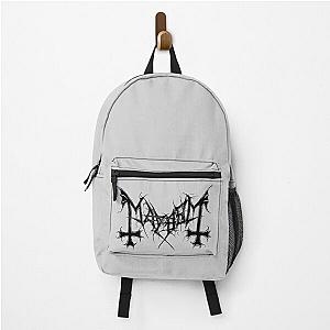 Mayhem - Norway Band - Original Logo - Fanart - Black Edition Backpack