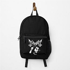 Mayhem - Norway Band - Original Logo - Fanart In Memory of Per Yngve Ohlin - Dead Backpack