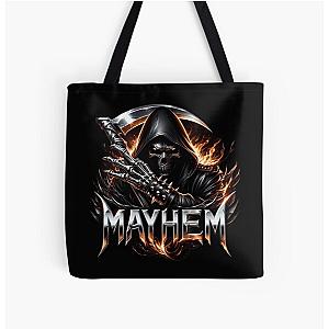 Reaper Mayhem All Over Print Tote Bag