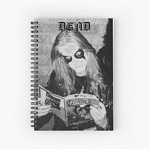 Per Yngve "Pelle" Ohlin "dead" from mayhem Spiral Notebook