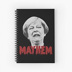 Theresa May Mayhem  Spiral Notebook