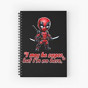 Adorable Mayhem with Quote Spiral Notebook