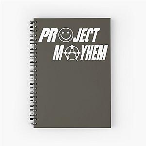 Project Mayhem Spiral Notebook