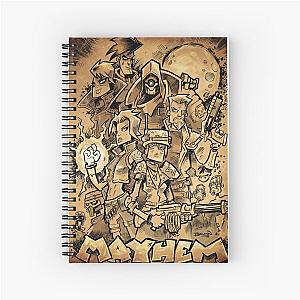 Borderlands 3 - Mayhem Spiral Notebook